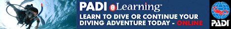 Sign up for PADI eLearning now!